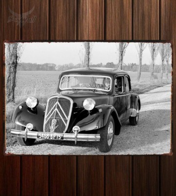 Металлическая табличка Citroen Traction Avant